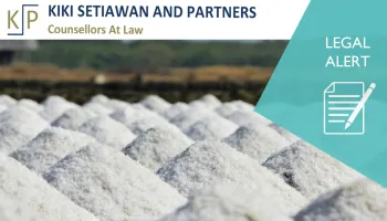 KSP LEGAL ALERT Tata Cara Penetapan Kawasan Usaha Pergaraman
